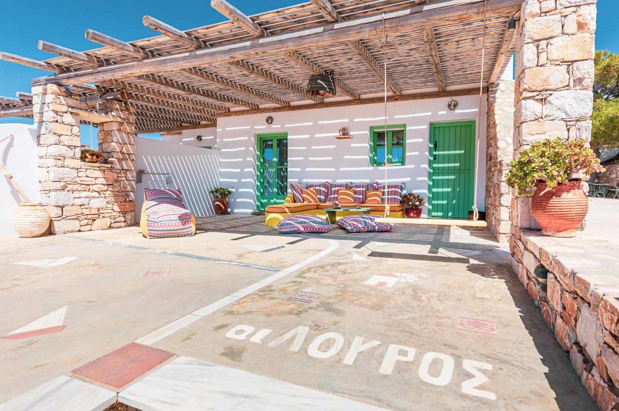 Ailouros Scenic Guest Houses Schoinoussa المظهر الخارجي الصورة